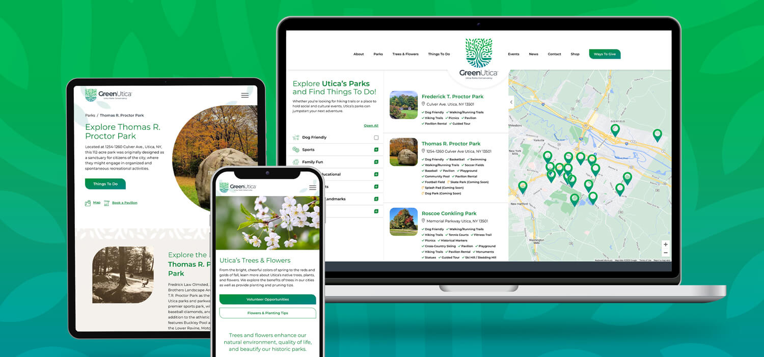 GreenUtica New Website