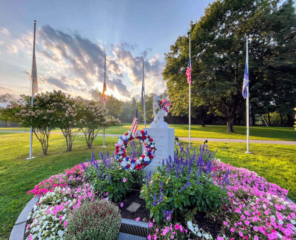 GreenUtica Memorial Parkway 911 Monument