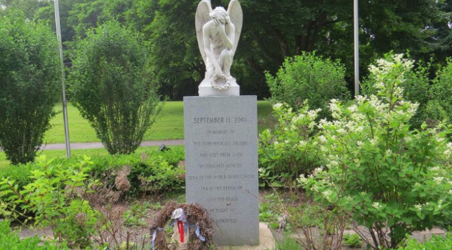 GreenUtica Memorial Parkway 911 Monument