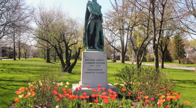 GreenUtica Memorial Parkway Brigadier Gen Casmir Pulaski Memorial